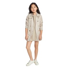 Тренч Michael Kors Kids Logo, кремовый