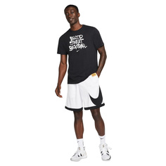 Шорты Nike Dri-Fit Basketball, белый/черный