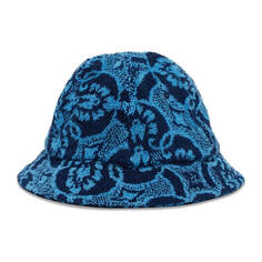 Шляпа Marine Serre Oriental Towels Bell, синий