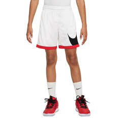 Шорты Nike Dri-Fit Big Kids&apos; Basketball, белый/красный/черный