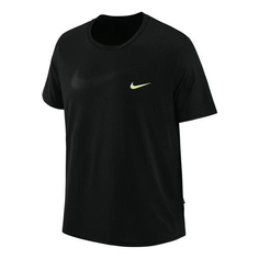 Футболка Men&apos;s Nike Alphabet Black T-Shirt DX6305-010, черный