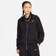 Толстовка Nike Sportswear Phoenix Fleece Women&apos;s Oversized, черный