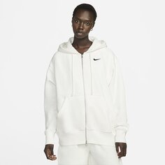 Толстовка Nike Sportswear Phoenix Fleece Women&apos;s Oversized, белый