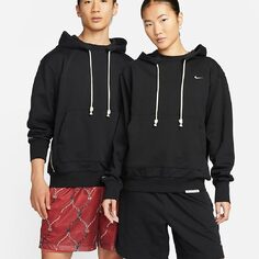 Худи Nike Dri-FIT Standard Issue Men&apos;s Pullover Basketball, черный