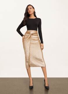 Юбка SARONG с пайетками Donna Karan Dkny