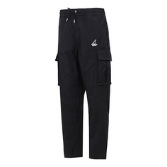 Повседневные брюки Men&apos;s Jordan Utility Big Pocket Cargo Casual Long Pants/Trousers Autumn Black, Черный