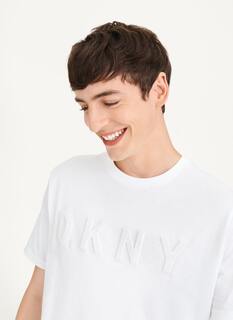 Футболка с логотипом DKNY