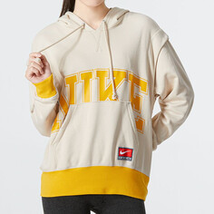 Худи Nike Sportswear Team Fleece, бежевый/желтый