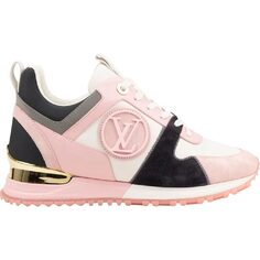 Кроссовки Louis Vuitton Wmns Run Away, белый/розовый/черный