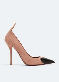 Туфли ALAÏA Cœur pumps, бежевый