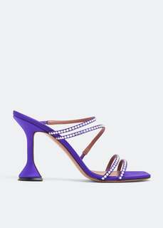 Сандалии AMINA MUADDI Naima sandals, фиолетовый