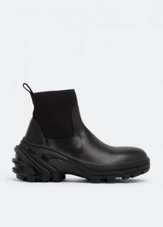 Ботинки ALYX Leather mid boots, черный