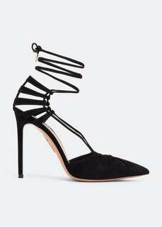 Туфли AQUAZZURA Bellissima 105 pumps, черный