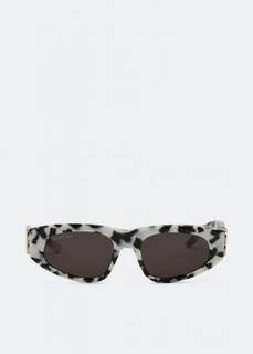 Солнечные очки BALENCIAGA Dynasty D-Frame sunglasses, черный