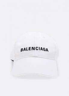 Кепка BALENCIAGA Classic baseball cap, белый