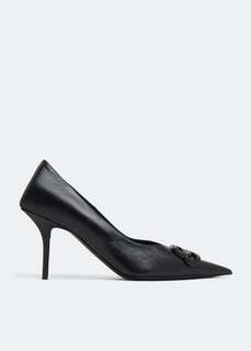 Туфли BALENCIAGA Square Knife BB pumps, черный