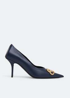 Туфли BALENCIAGA Square Knife pumps, синий