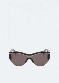 Солнечные очки BALENCIAGA Ski Cat sunglasses, черный