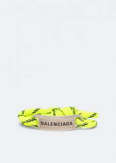 Браслет BALENCIAGA Plate bracelet, желтый