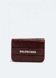 Кошелек BALENCIAGA Cash mini wallet, красный