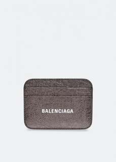 Картхолдер BALENCIAGA Logo cash cardholder, металлик