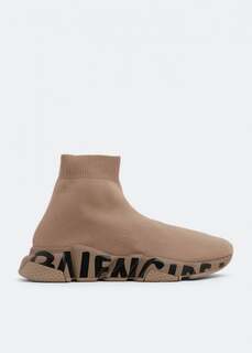 Кроссовки BALENCIAGA Speed sneakers, бежевый