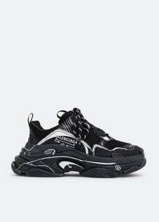 Кроссовки BALENCIAGA Triple S Sketch sneakers, черный