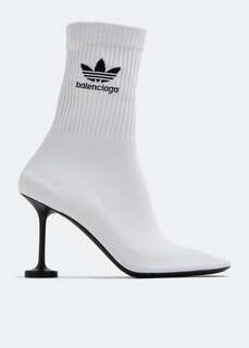 Ботильоны BALENCIAGA x adidas Sock booties, белый