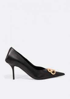 Туфли BALENCIAGA Square Knife BB pumps, черный