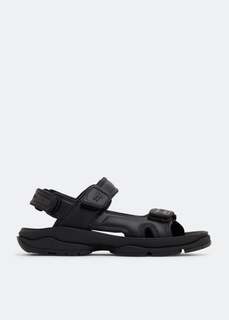 Сандалии BALENCIAGA Tourist sandals, черный