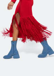 Ботинки CHLOÉ Betty rain boots, синий Chloe