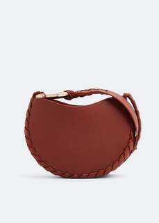 Сумка-хобо CHLOÉ Mate small hobo bag, коричневый Chloe