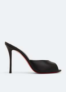 Мюли CHRISTIAN LOUBOUTIN Me Dolly 100 mules, черный