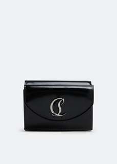 Кошелек CHRISTIAN LOUBOUTIN Loubi54 compact wallet, черный