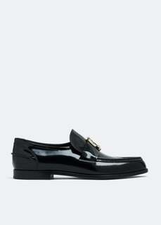 Лоферы CHRISTIAN LOUBOUTIN CL Moc loafers, черный