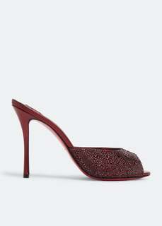 Мюли CHRISTIAN LOUBOUTIN Me Dolly Strass mules, красный