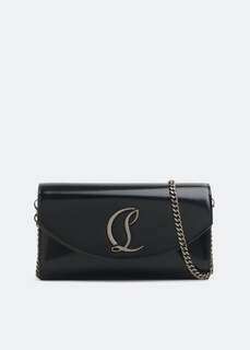 Кошелек CHRISTIAN LOUBOUTIN Loubi54 chain wallet, черный