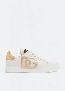 Кроссовки DOLCE&amp;GABBANA Logo sneakers, белый