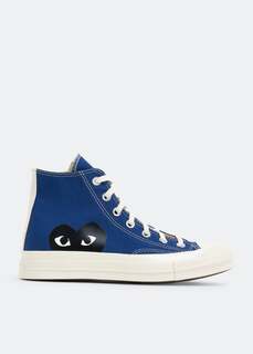 Кроссовки COMME DES GARÇONS PLAY X Converse sneakers, синий