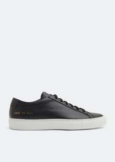 Кроссовки COMMON PROJECTS Achilles leather sneakers, черный