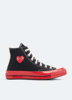 Кроссовки COMME DES GARÇONS PLAY X Converse sneakers, черный