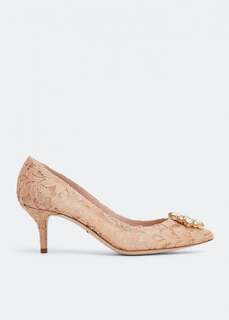 Туфли DOLCE&amp;GABBANA Bellucci pumps, розовый