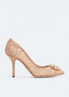 Туфли DOLCE&amp;GABBANA Bellucci pumps, розовый