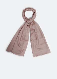 Шарф FERRAGAMO Gancini scarf, розовый