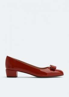 Туфли FERRAGAMO Vara pumps, красный