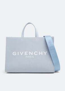 Сумка-тоут GIVENCHY Medium G shopping tote bag, синий
