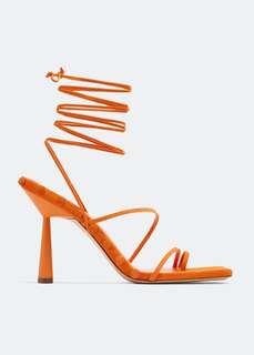 Сандалии GIA BORGHINI x RHW Rosie 36 sandals, оранжевый