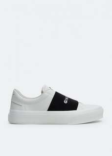 Кроссовки GIVENCHY Leather sneakers, белый
