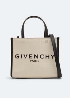 Сумка-тоут GIVENCHY Mini G shopping tote bag, белый