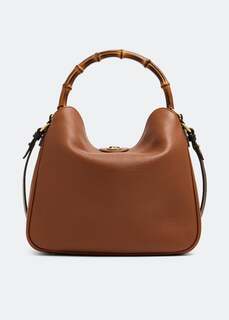 Сумка GUCCI Diana medium shoulder bag, коричневый